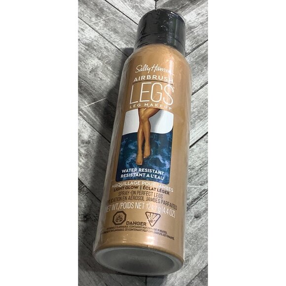2 Sally Hansen Airbrush Legs Spray On Makeup Light Glow 4.4 oz Water Resistant - Picture 4 of 4